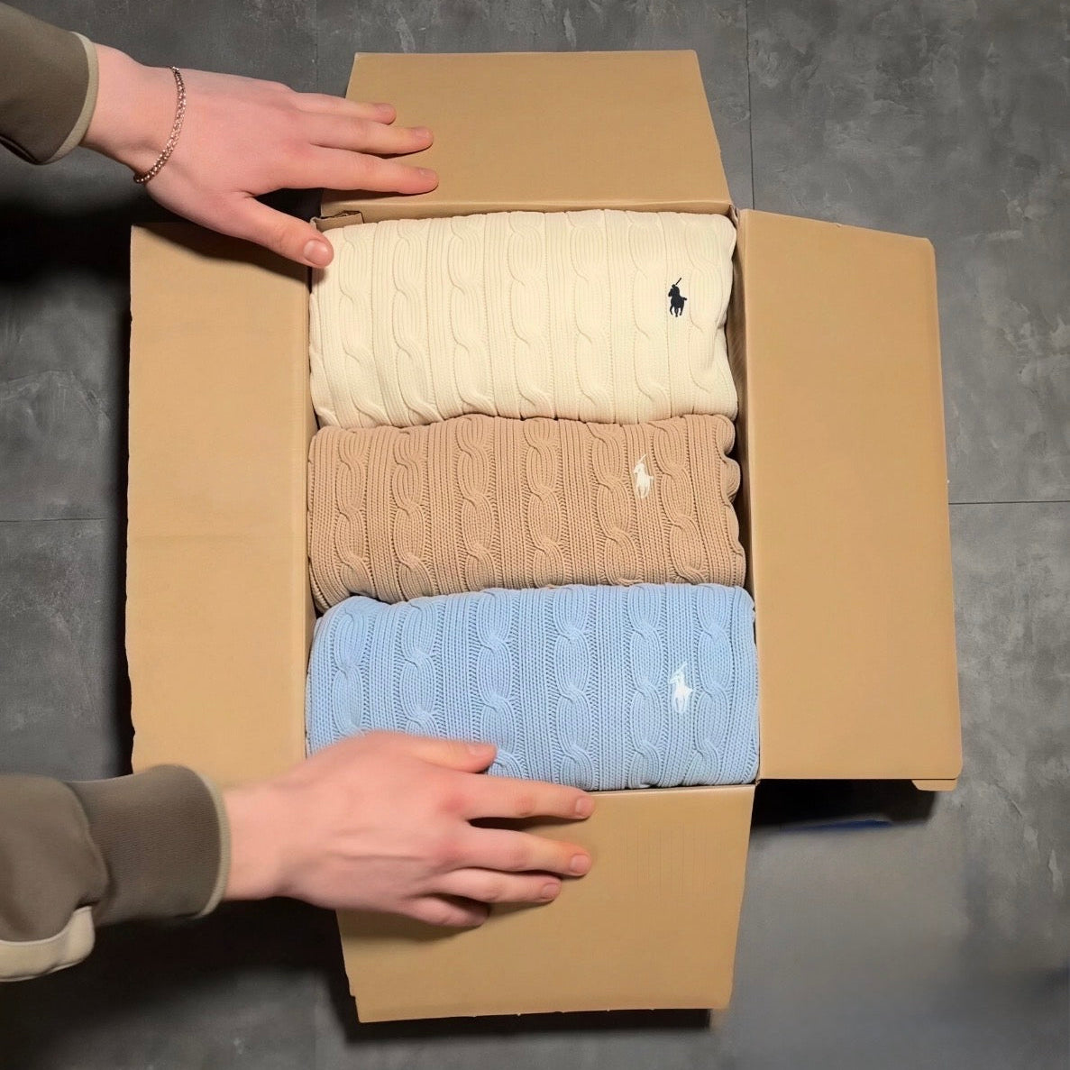 Ralph Lauren knitwear box